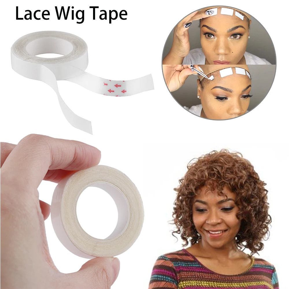 Double Side Glue Tape Sticky Lace Wig Glue Tape for Hair Extension adhesives Tape Skin Weft Hair Extensions Tool 3.0 Metre/Roll