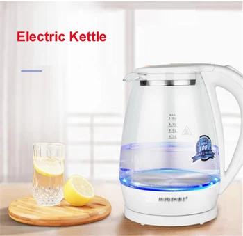 

2L Electric Kettle 1500 W Preserve Healthy Pot with Hot Dry Anti-Dry Function BL-2015A Glass thermos household health Kettles