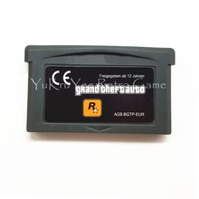 Grand Theft Auto Advance видеоигра карта памяти картридж для 32 бит консоли аксессуары ЕС наклейка версия