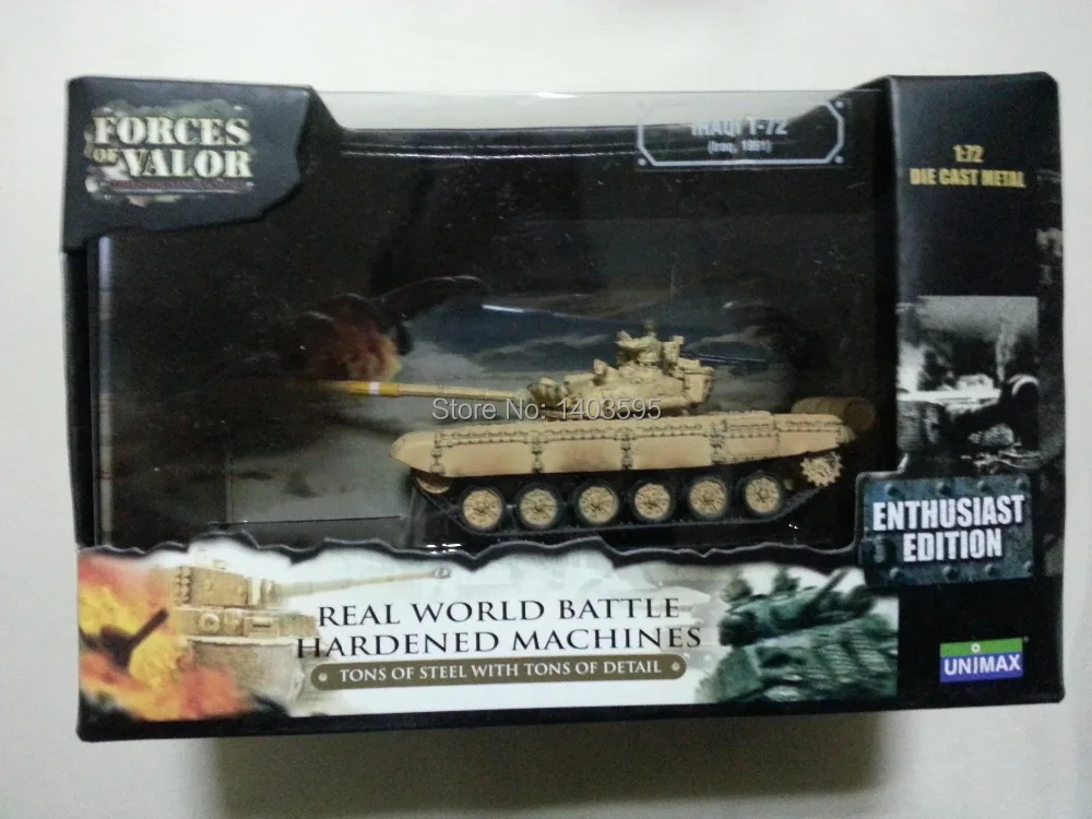 

Forces of Valor FOV Diecast Metal #85315 1:72 IRAQI T-72 Iraq, 1991 Original Boxed Brand New In Stock & Free Shipping