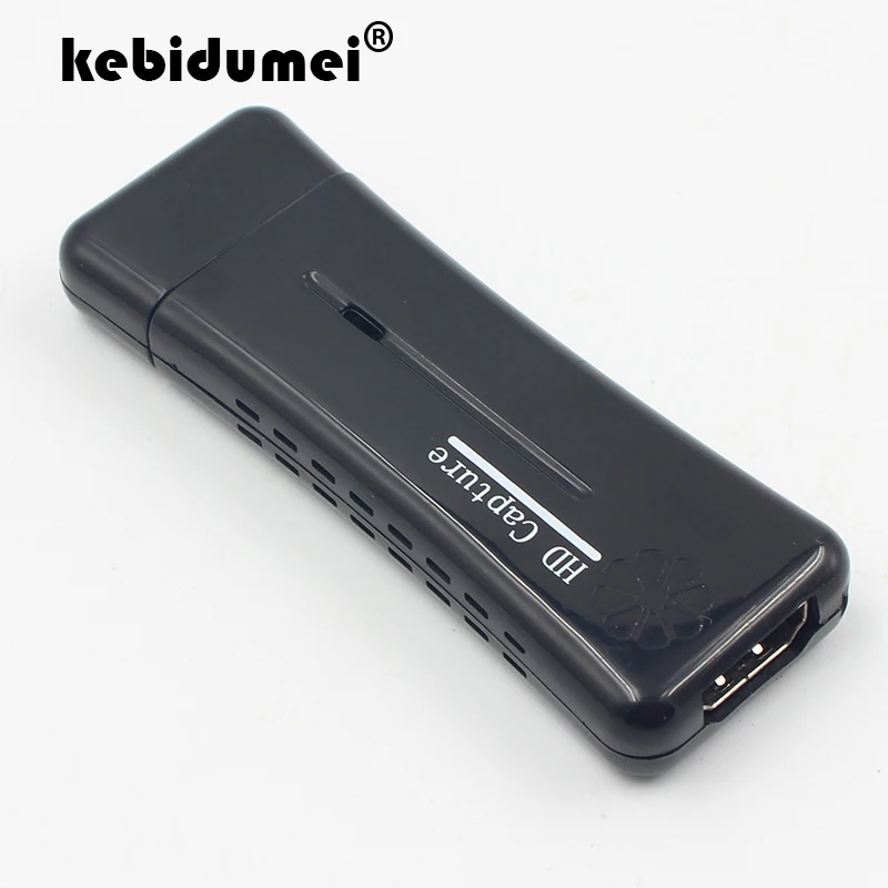 Kebidumei хорошая портативная мини USB 2,0 порт Карта видеозахвата HD 1 способ HDMI 1080P Карта видеозахвата для компьютера Windows XP