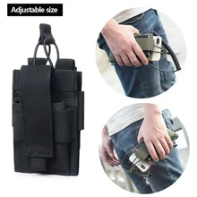 Наружная тактическая посылка Molle Pouch спортивная подвеска военный нейлон Радио Walkie держатель рации Сумка Журнал Mag Pouch
