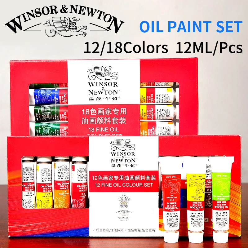 Bgln Professional 12/18Colors Oil Paint Set High Quality Oil Painting
