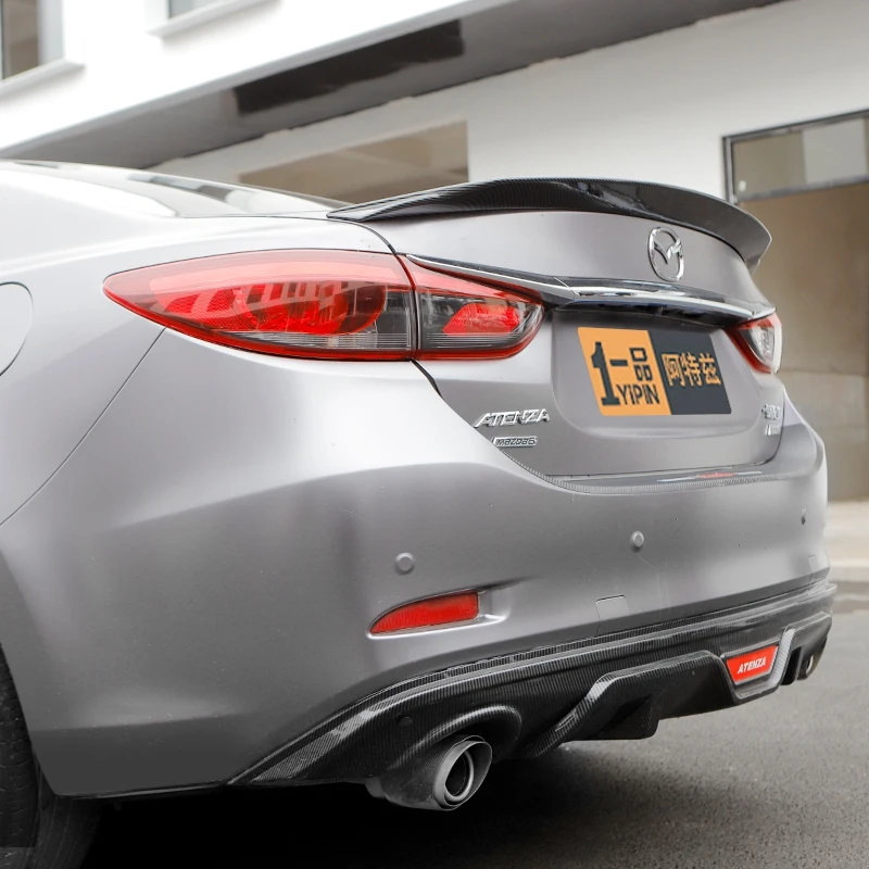 Качественный задний спойлер багажник декоративное Крыло Для Mazda6 M6 Atenza 2014-2017