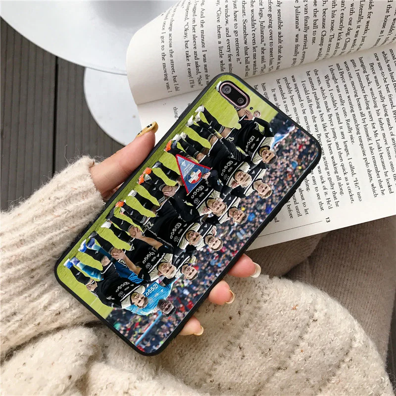 Yinuoda Ajax Team Phone Case Frenkie de Jong For iphone Case Shell DIY Picture Soft TPU Cover X XR XS MAX 7 8 7plus 6 6S 5S SE