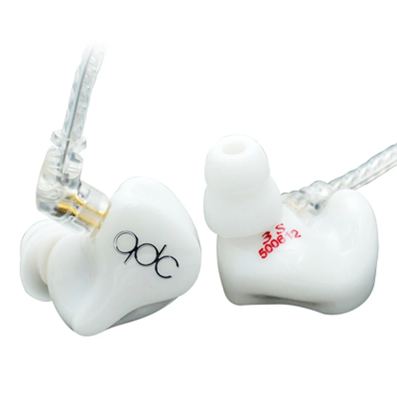 QDC 3SH HiFi 3 наушники с тройным драйвером сбалансированные арматурные басы шумовые