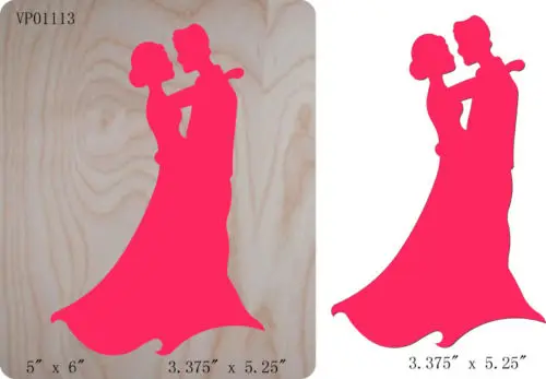Bride &amp Groom Picture Perfec Wooden DieNew compatible | Дом и сад