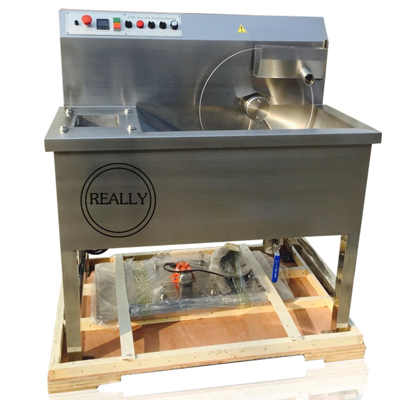 60kg capacity automatic chocolate tempering pot melting machine for