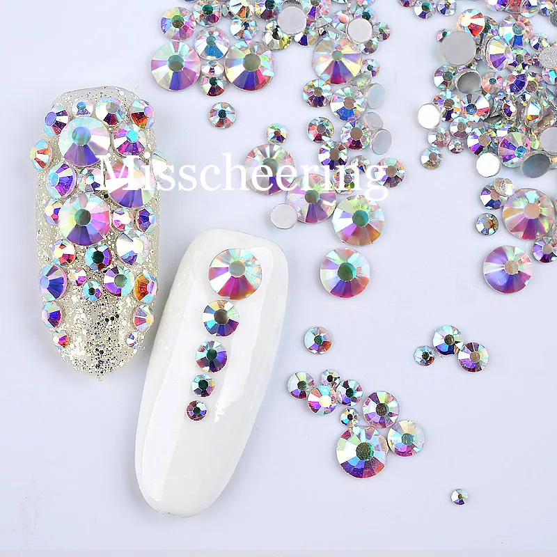 1 упаковка стразы для дизайна ногтей|nail art rhinestones|non hotfixnail rhinestones decoration |