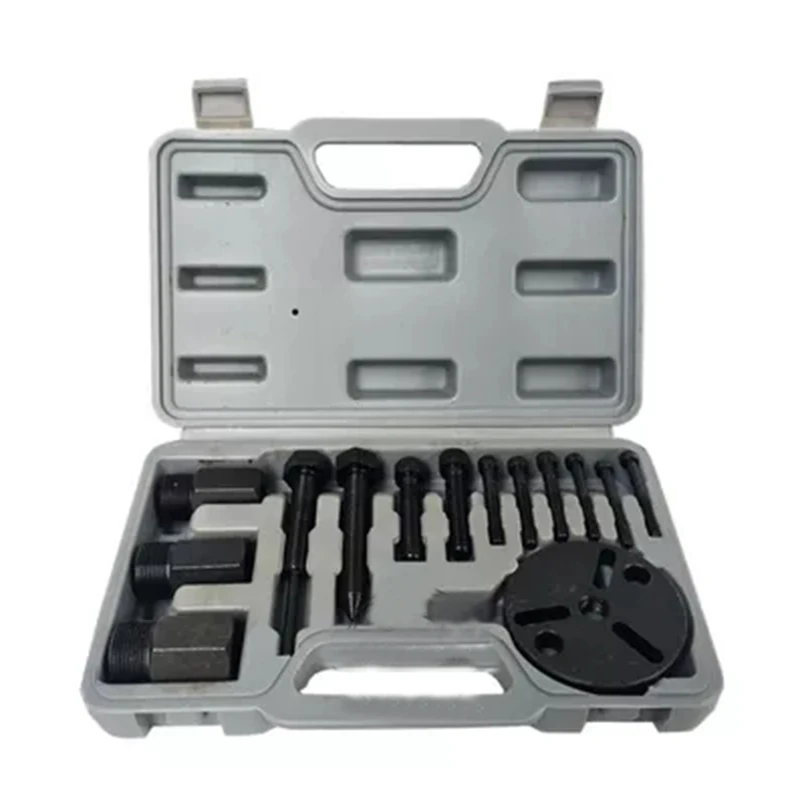 

A/C R134a R12 Compressor Clutch Hub Puller Kit Remover & Installer Repair Tool Set