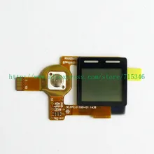 Nova frente assembléia screen display lcd para câmera de vídeo gopro hero 4 reparação parte