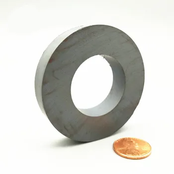 

2-12pcs Ferrite Magnet Ring OD60xID32x10 mm 2.4" large grade C8 Ceramic Magnets for DIY Loud speaker Sound Box board Subwoofer