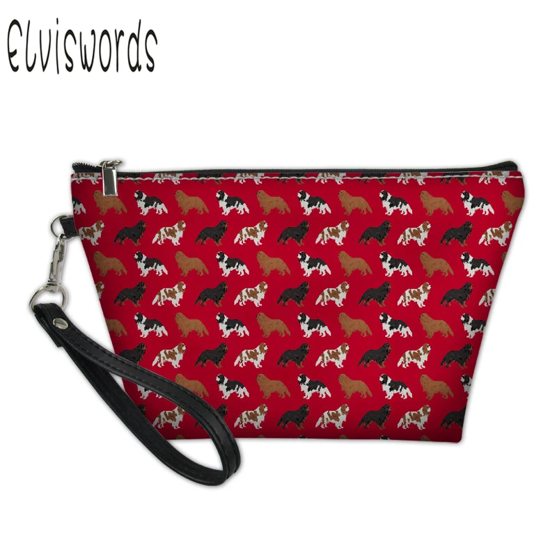 

2019 Cavalier King Charles Spaniel Dog Make Up Bag Travel Organizer Makeup Pouch Toiletry Kit Necessary