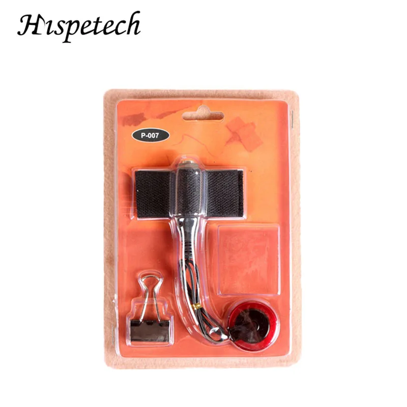 

HISPETECH Ukulele Guitar Musical instrument Parts Pickup Excellent Design High Quality Products Plastic Easy to Install Black