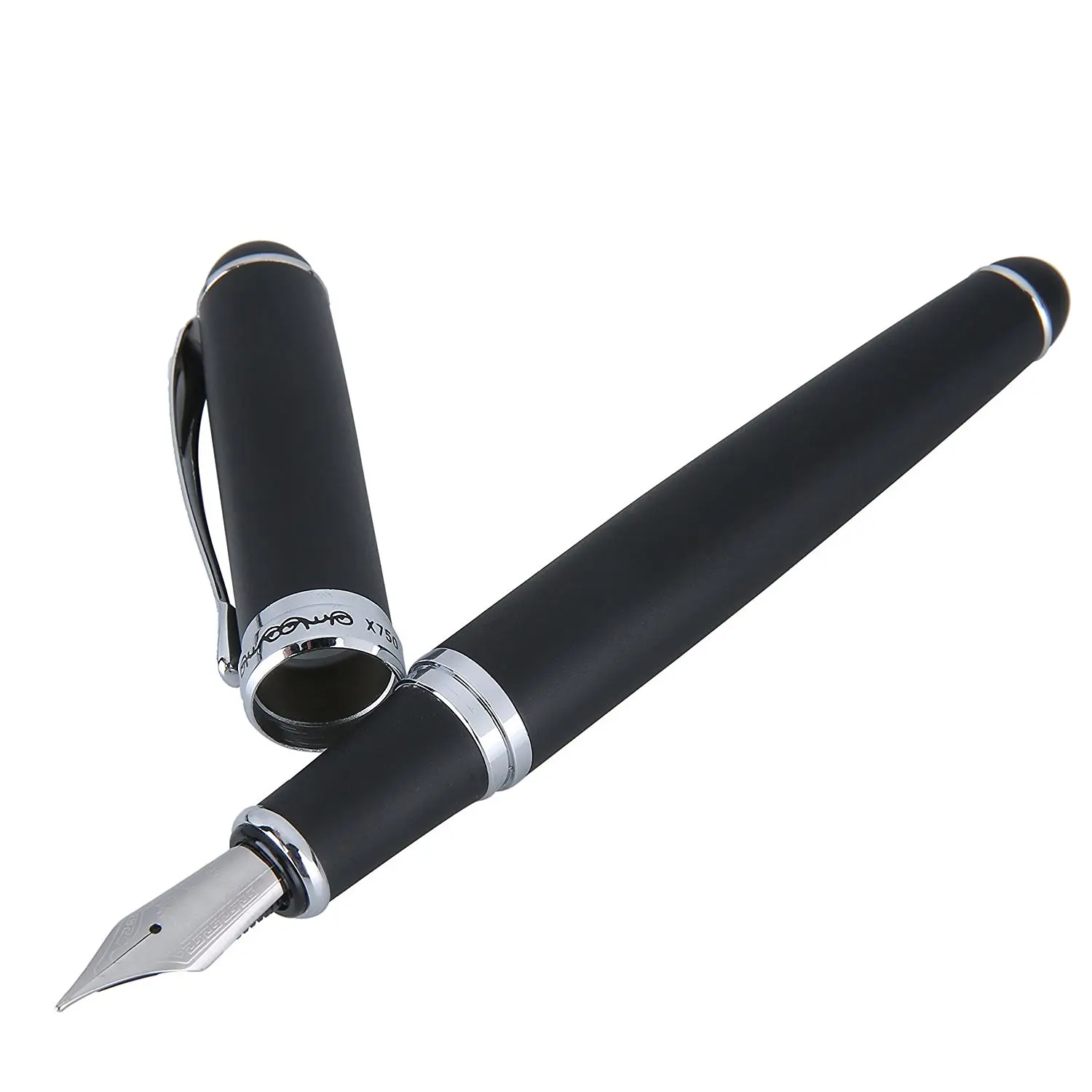 Доступная Jinhao Роскошная каллиграфия авторучка(матовый черный