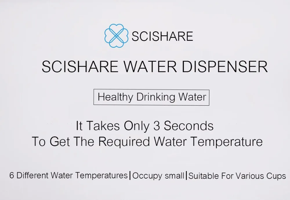 Xiaomi SCISHARE умный нагрев воды 3 секунды воды для различных чашек типа бытовой техники Емкость 1800 мл
