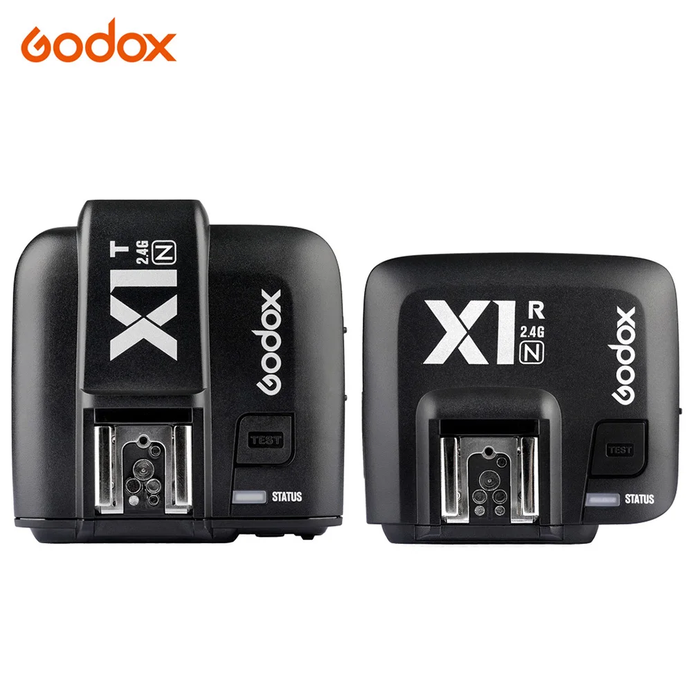 Godox X1N TTL 2 4 ГГц Многофункциональный беспроводной триггерный передатчик вспышки