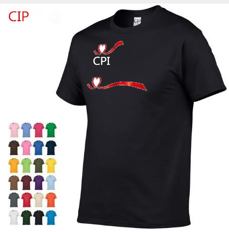 

CPI 2019 summer Cotton Mens red gary Black purple shirt 2019 Skateboard Tee adult customized any name 4 colors colthes