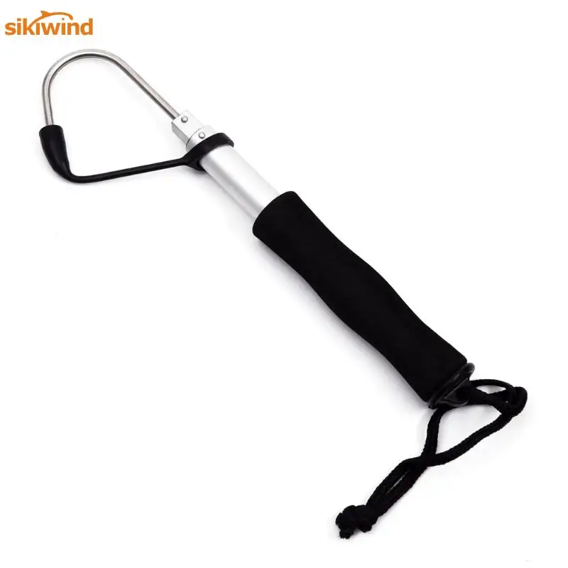 

Sikiwind Stainless Steel EVA Fishing Spear Hook Telescopic Sea Fishing Gaff Stainless with String Ice Spear Hook Fish Tackle HOT