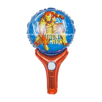 

30pcs/lot 50*30cm The new design hero Iron Man balloon alum balloon birthday party theme hotel decoration