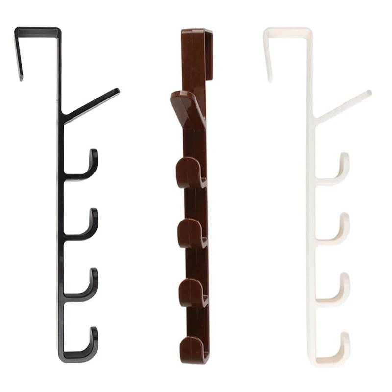 

Door Back Style Hat Clothes Bag Hanger Hook Rack Holder Cupboard Cabinet Garbage Bags Storage Holder Rack Organizer Hanging