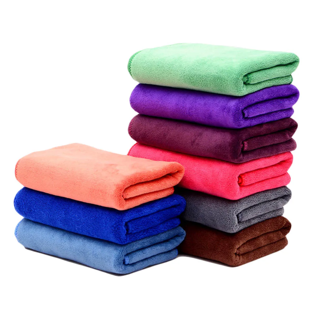 1PC Hot Sale High Absorbent Microfiber Dry Hair Towel Wash Car Towel