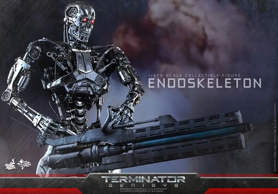 1/6 Terminator Genisys 5 T800 Endoskeleton Коллекция фигурка модель игрушки