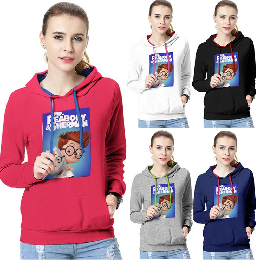 Winter Cartoon Women Sweatshirt Hoodies Pullover Solid Girls Causal Long Sleeve Slim Streetwear Hoody Sweatshirt Gift 2018 Winter Cartoon Women Sweatshirt Hoodies Pullover Solid Girls Causal Long Sleeve Slim Streetwear Hoody Sweatshirt Gift 2018