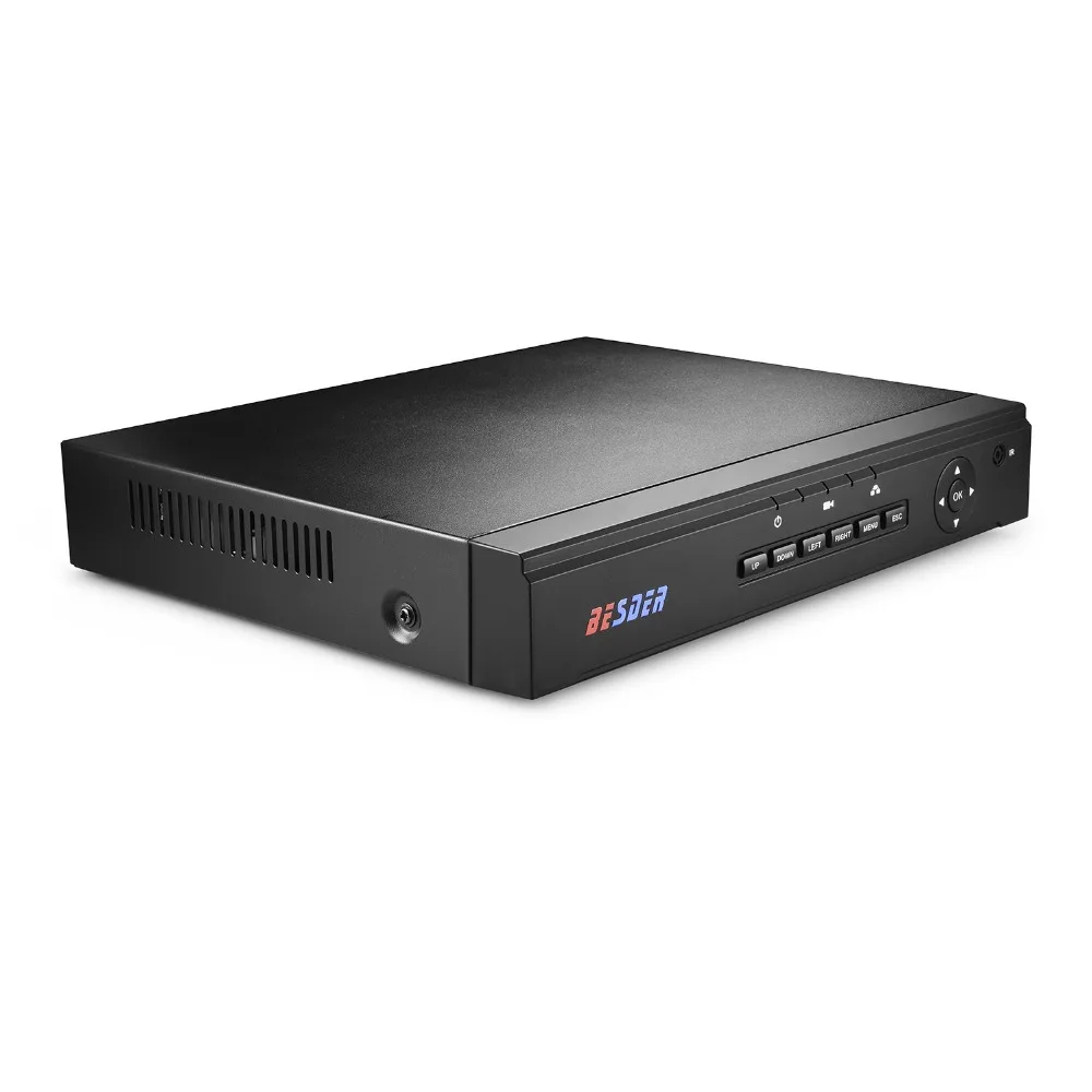 Сетевой видеорегистратор BESDER H.265 4K 4 канала 5 МП 8 каналов для IP камер H.265/264|nvr 4ch|nvr 8ch