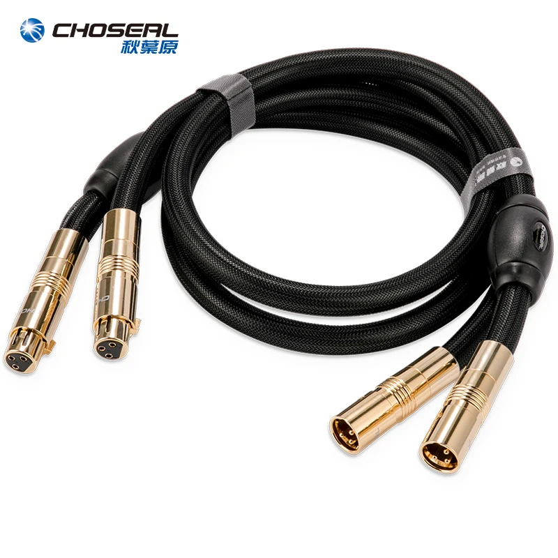 CHOSEAL XLR кабель HIFI караоке звук Cannon штекер удлинитель папа к женскому для аудио
