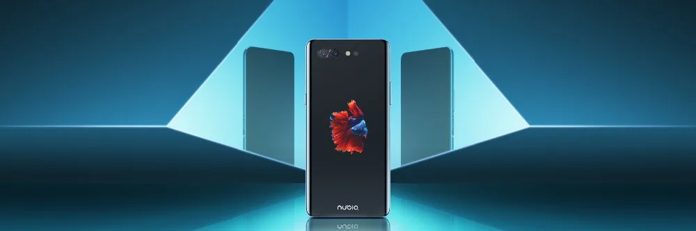 zte Nubia X 4G LTE мобильный телефон Snapdragon 845 Android 8,1 6,26+ 5,1 ''двойной экран 6 ГБ ОЗУ 64 ПЗУ 16+ 24 Мп отпечаток пальца