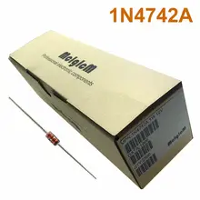 MCIGICM 2500 шт Зенер диод 12 в 1 Вт через отверстие DO-41 1N4742 1N4742A