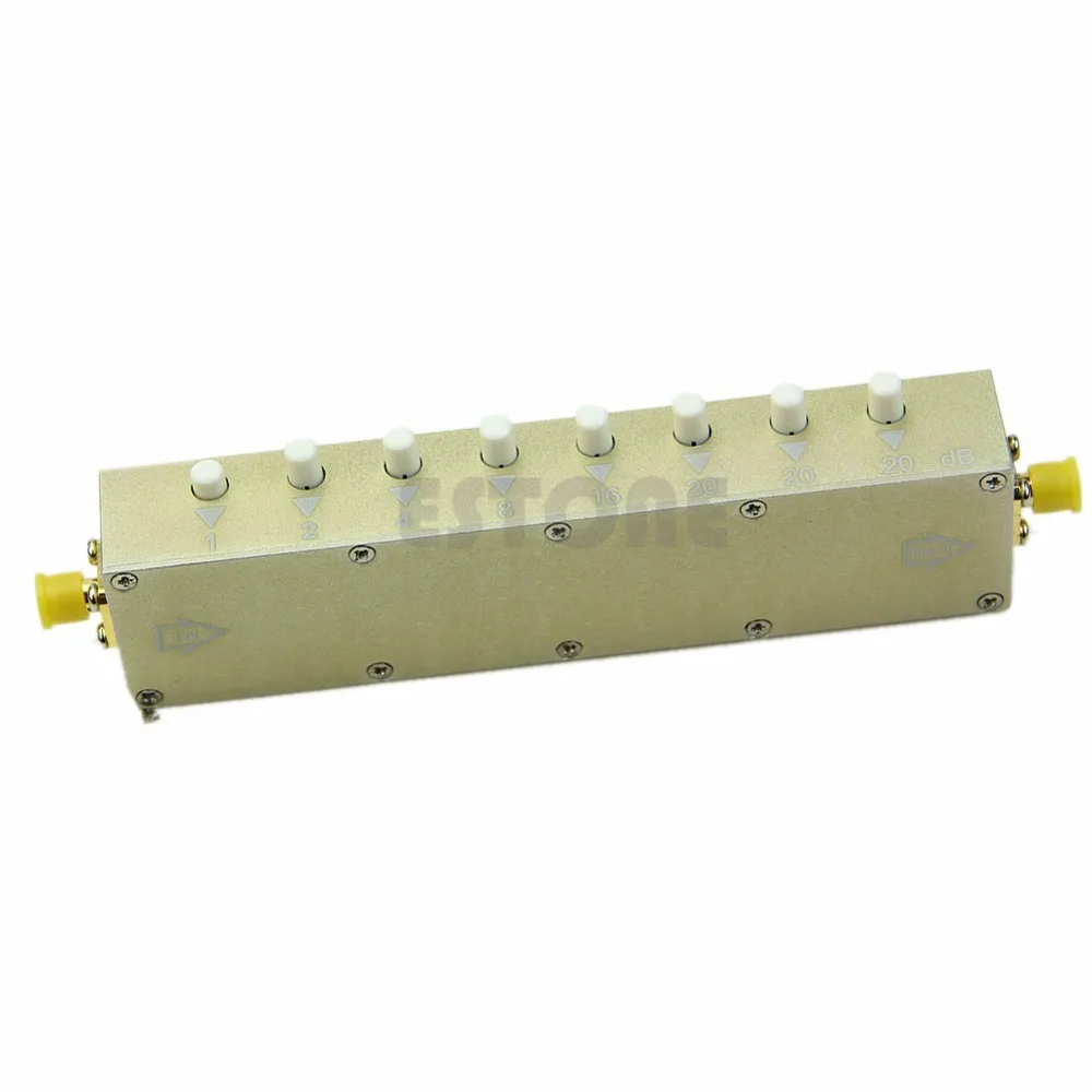 2017 New Adjustable Press Variable Attenuator 5W DC 2 5Ghz 0 90dB 8 key APR06 17