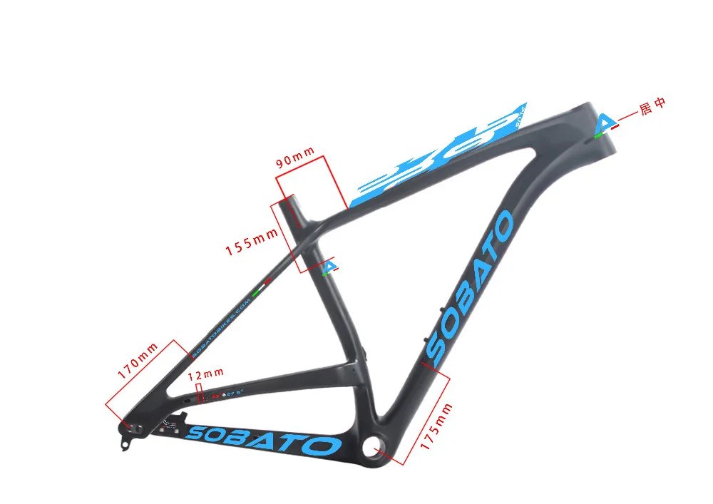 Новая 29ER Plus рама карбоновая для горного велосипеда 29er из углеродного волокна