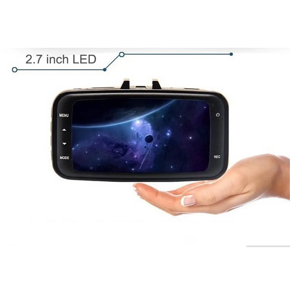 2,7 ''GS8000L HD 1080 P оригинальный Dash Cam g-сенсор автомобиль dvr Камера видео Регистраторы