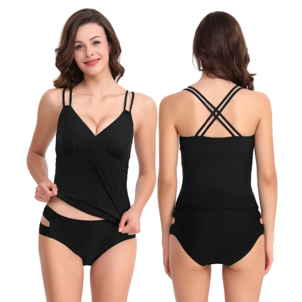 2 piece tank swimsuit