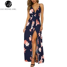 Lily Rosie Girl font b Boho b font V Neck Backless font b Women b font