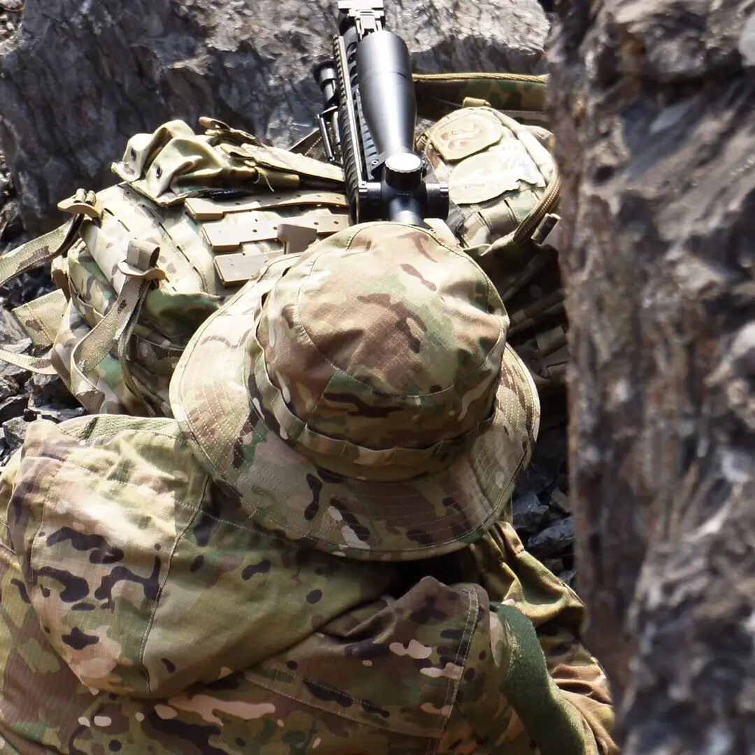 Тактические страйкбол Снайпер камуфляж Boonie шапки непальская Кепка военные