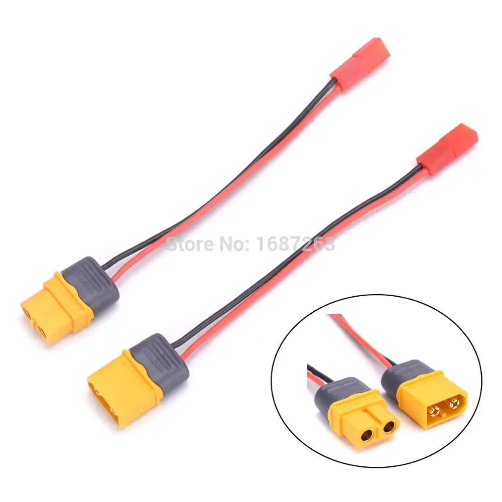 EJ.life Connecteur RC Câble En Silicone Souple Pliable XT60 Femelle à