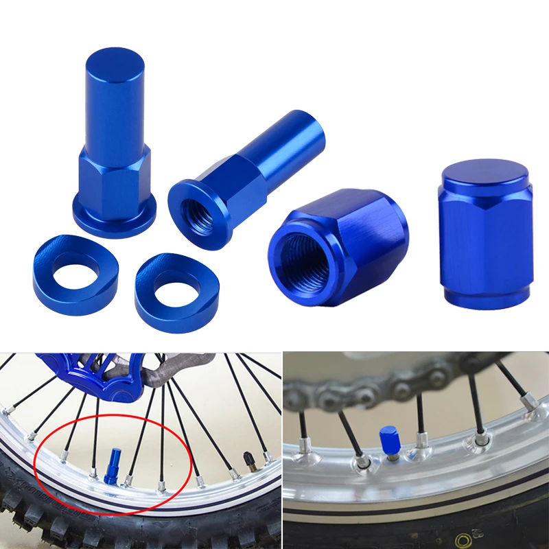 Rim Lock Nut/Spacer Kit Orange Compatible With Gas Gas EX 250F 2021 Rim Lock Nut/Spacer Kit Orange Compatible With Gas Gas EX 250F 2021