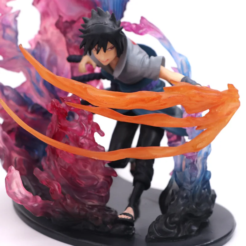 Экшн фигурка из ПВХ Наруто Учиха Итачи пожарная Sasuke Susanoo Коллекционная модель