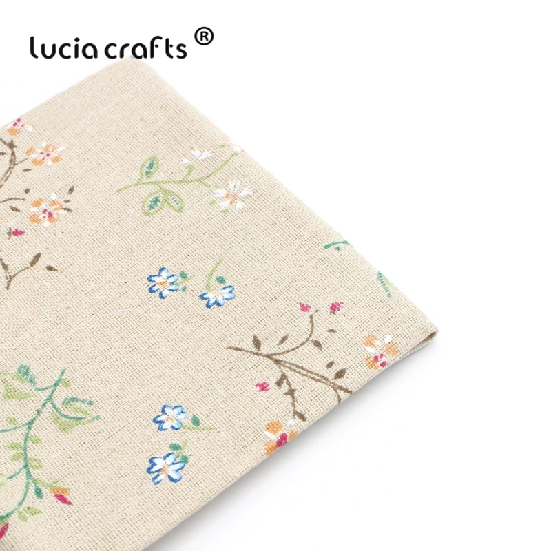 Lucia crafts 50*50 см различные варианты ретро печати хлопок белье текстиль лоскутное DIY украшения H0916