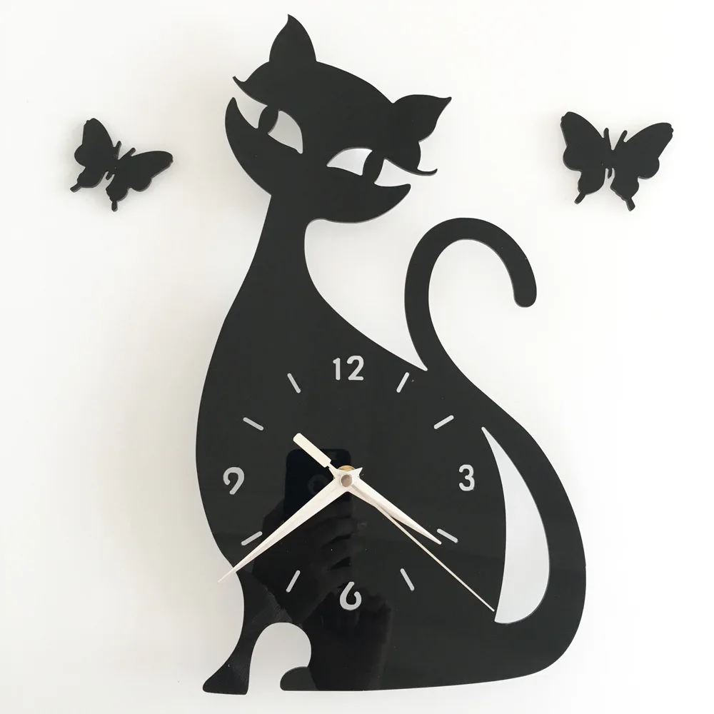 Cat Wall Decor popular cat wall clocks-buy cheap cat wall clocks lots from china Cat Wall Decor popular cat wall clocks-buy cheap cat wall clocks lots from china