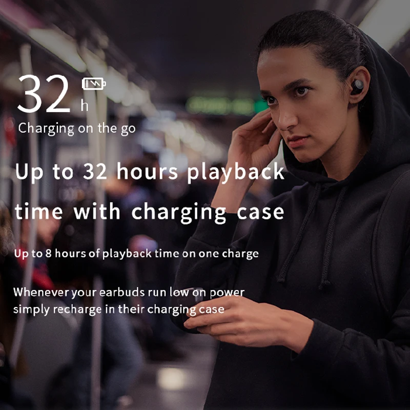 TWS наушники EDIFIER TWS5 с поддержкой Bluetooth 5 0 и сенсорным управлением|Наушники