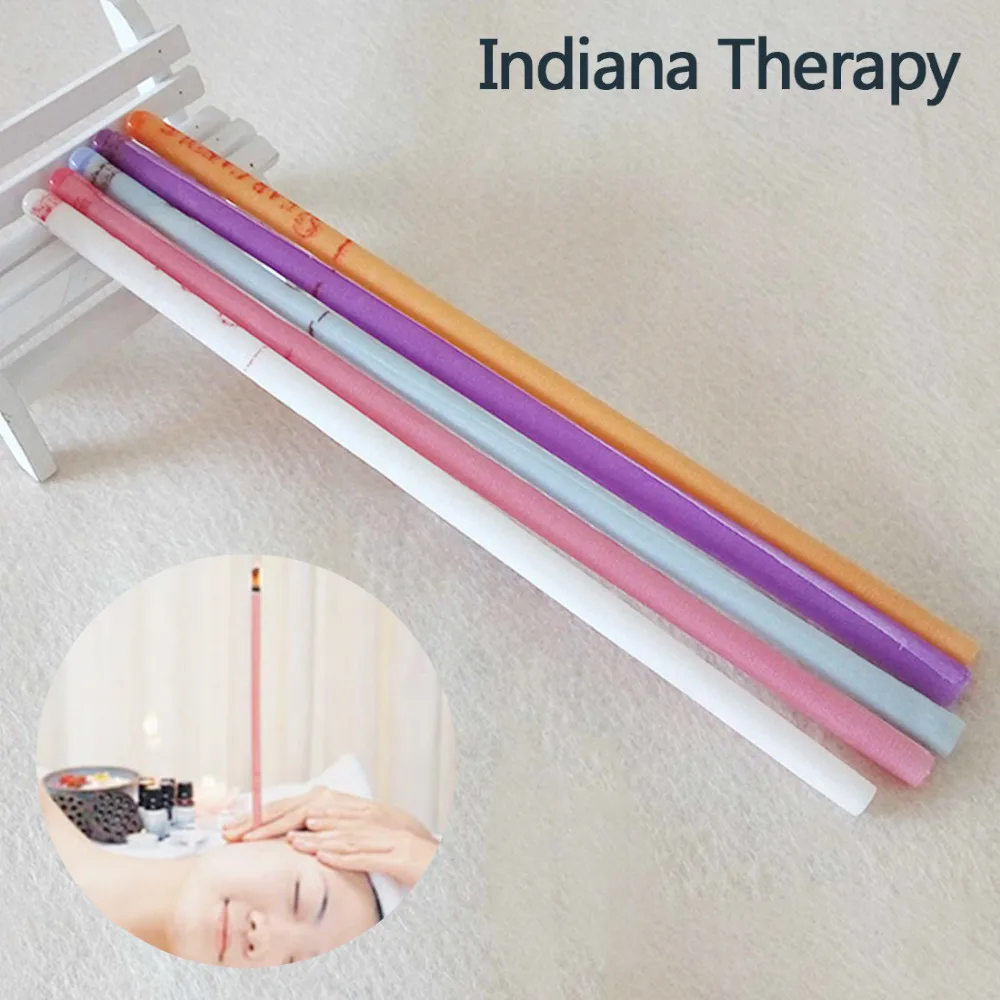 

Aromatherapy Treatment 10pcs Ear Candles Ear Wax Removal Cleaner Ear Coning Indiana Therapy Fragrance Candling Healthy Care Ear