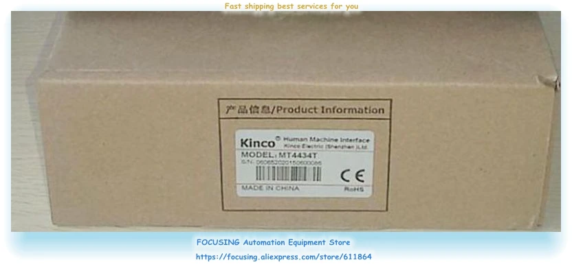 Kinco MT4434T 7 inch HMI Touch Screen Operator Panel With