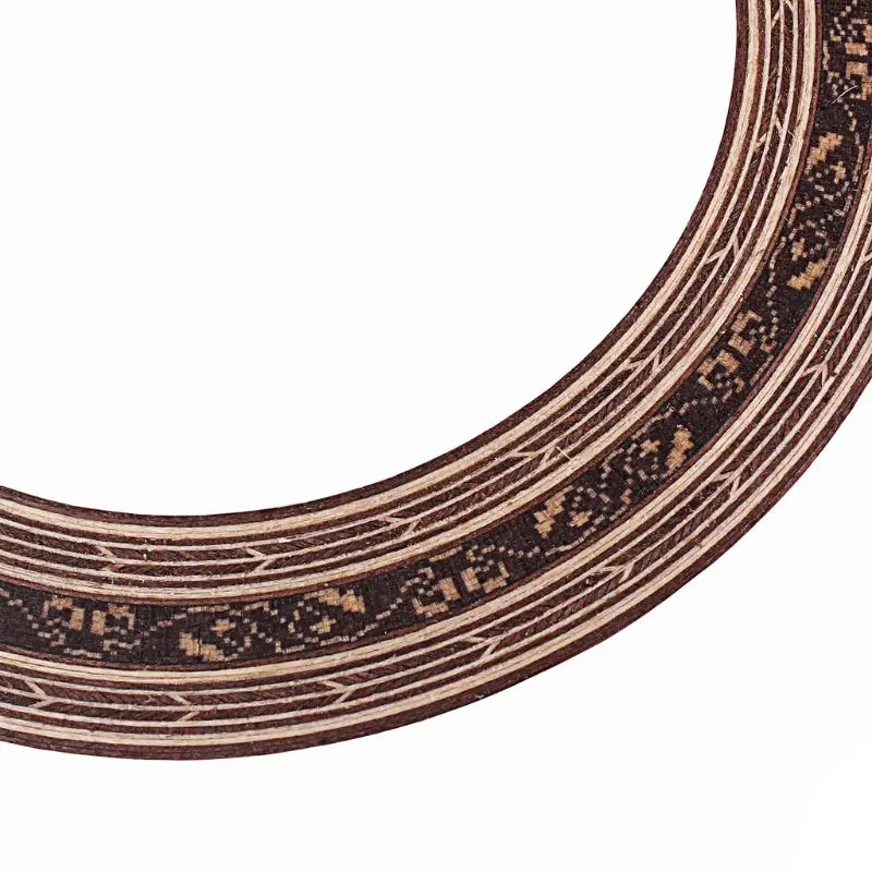 

Guitar Sound hole Inlay Wood Rosette For Acoustic Inner Diameter 109mm