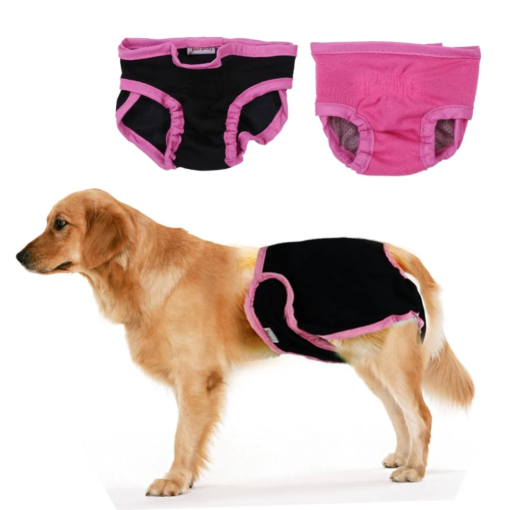 

Pet Large Dog Diaper Sanitary Physiological Pants Washable Female Dog Shorts Panties Menstruation Underwear Briefs dog Shorts