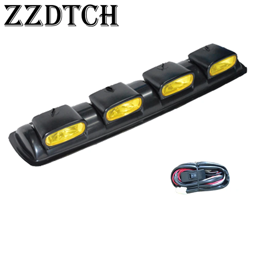 

ZZDTCH 1PCS H3 12V car roof fog lamp for isuzu ford F150 pickup roof fog lamp