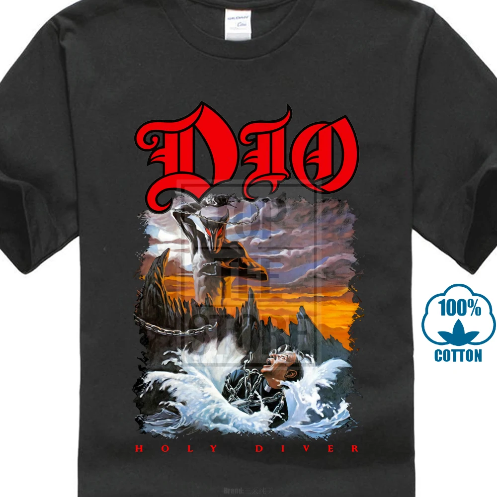 

Dio Holy Diver T Shirt S M L Xl 2Xl Brand New Official T Shirt Global